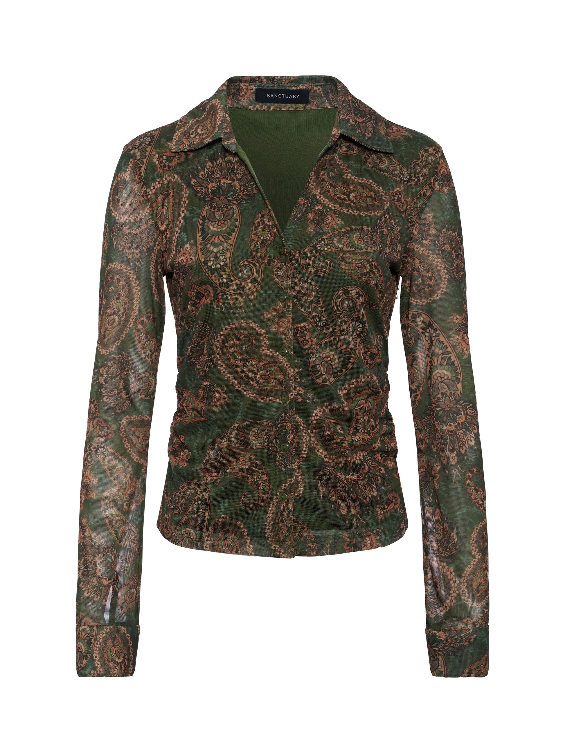Juno Button Front Top Decoratif | Sanctuary Clothing
