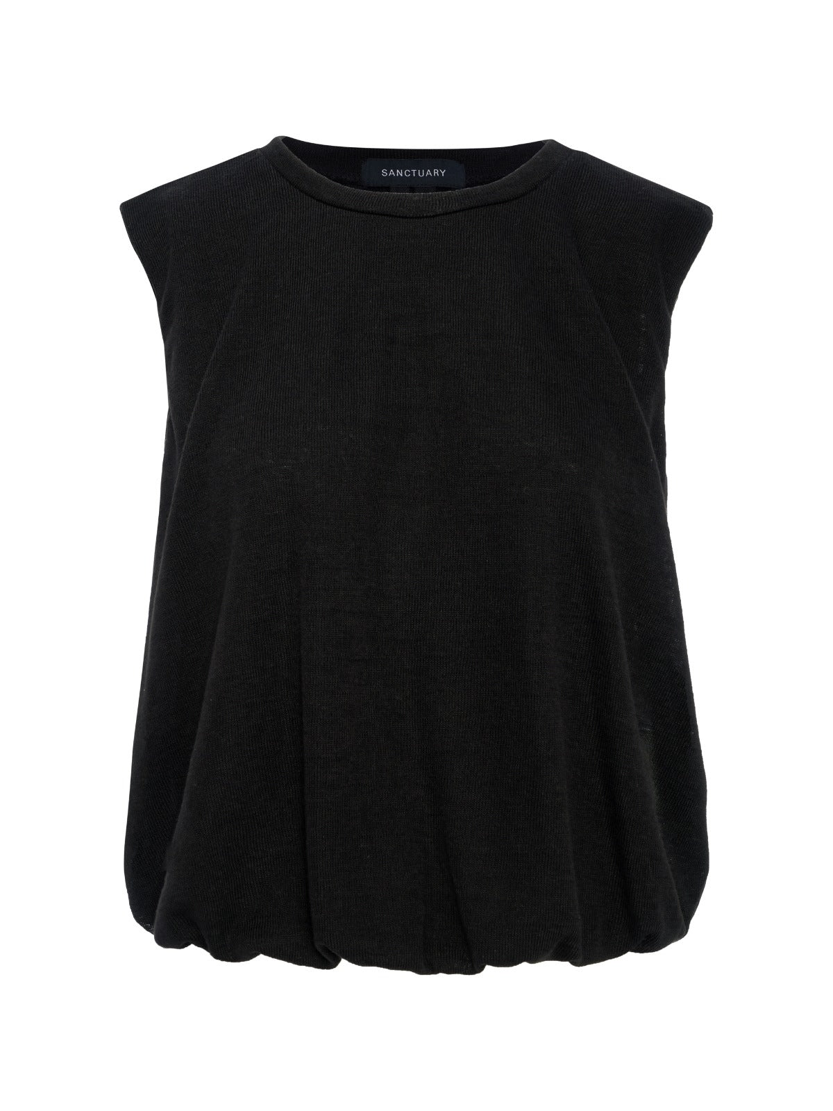 Quinn Bubble Shell Black | Sanctuary Clothing