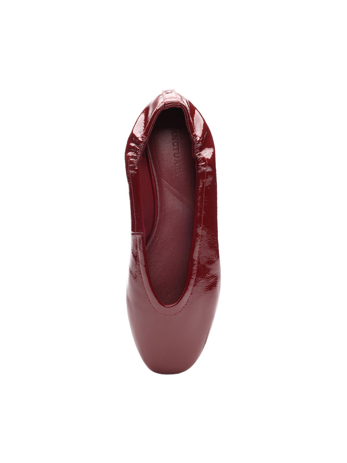 Gigi Ballet Flat Black Wine | Sanctuary Clothing