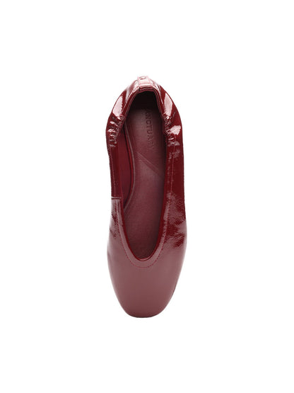 Gigi Ballet Flat Black Wine | Sanctuary Clothing