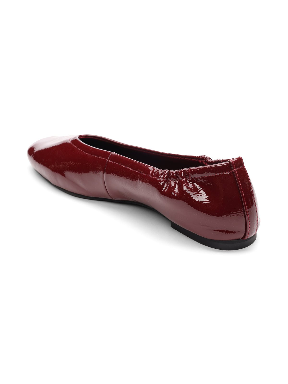Gigi Ballet Flat Black Wine | Sanctuary Clothing