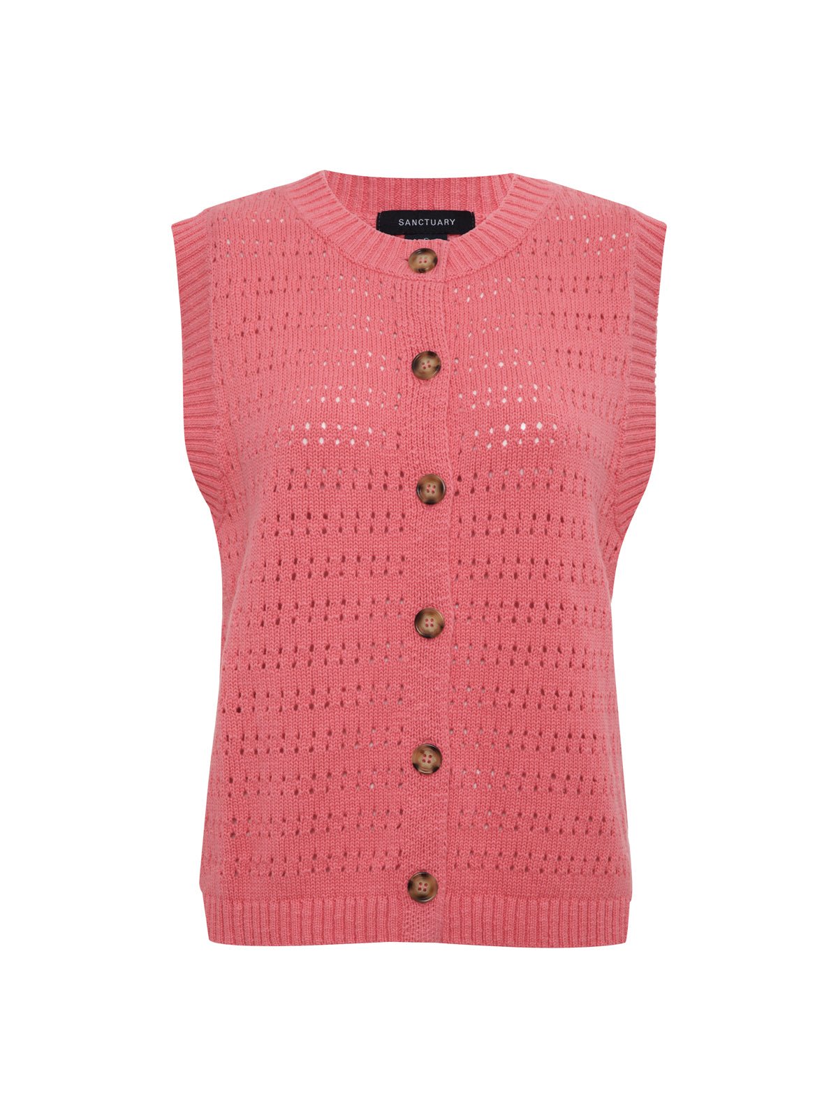 POINTELLE SHELL BLOOM PINK | Sanctuary Clothing