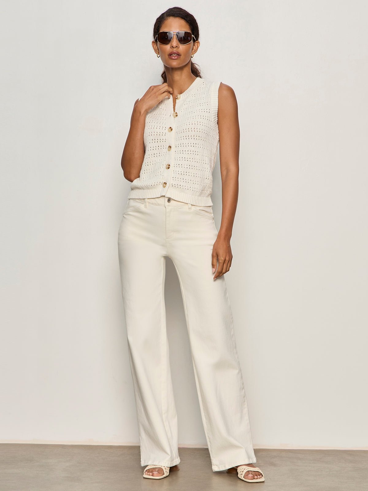 POINTELLE SHELL VINTAGE IVORY | Sanctuary Clothing