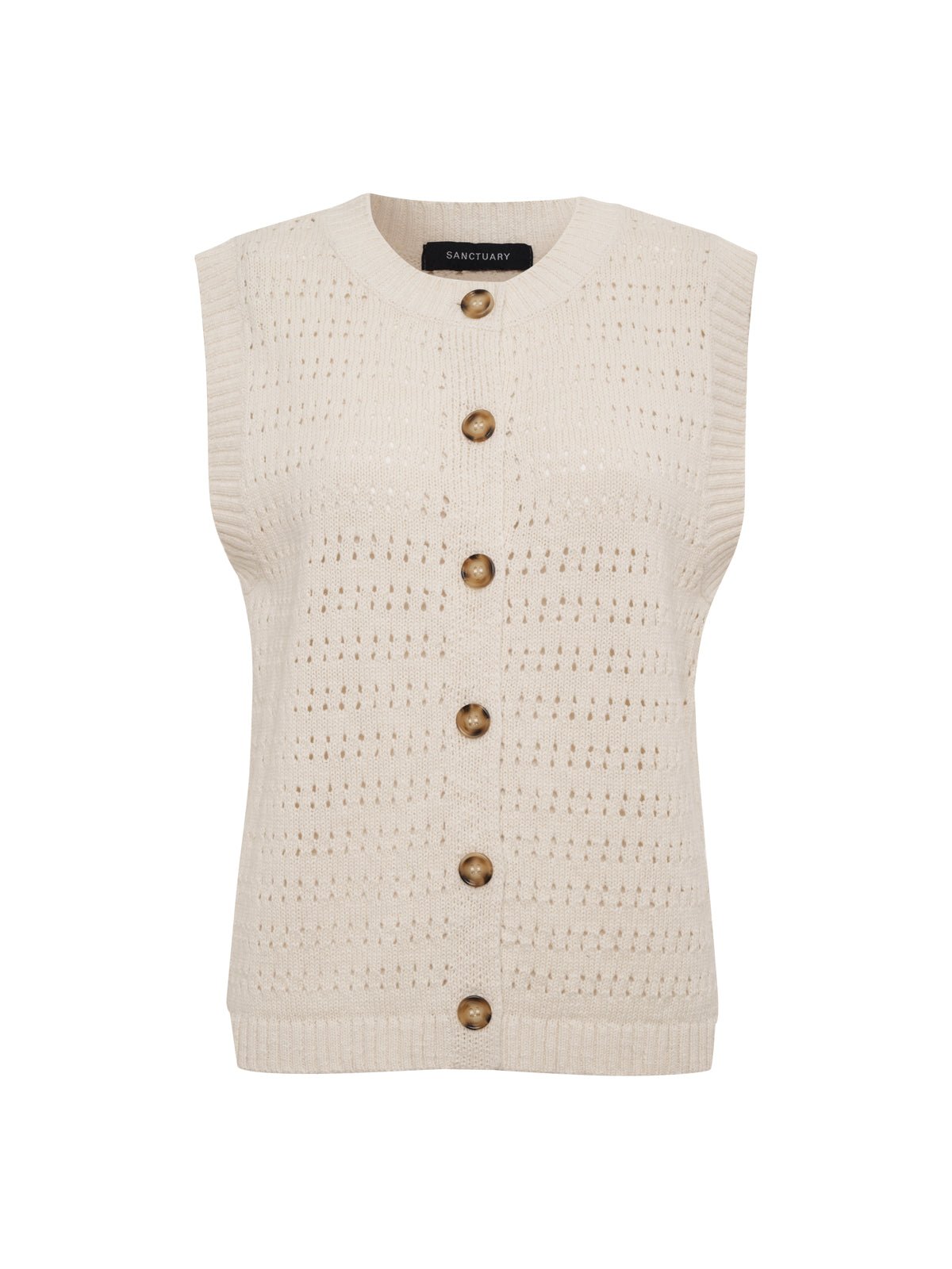 POINTELLE SHELL VINTAGE IVORY | Sanctuary Clothing