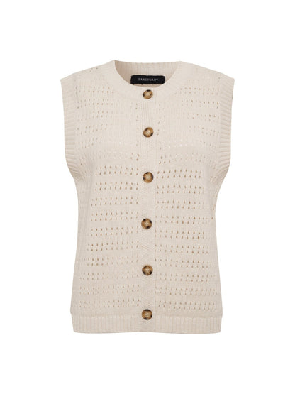 POINTELLE SHELL VINTAGE IVORY | Sanctuary Clothing