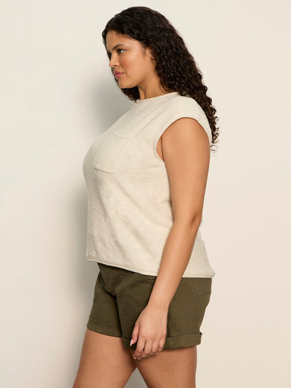 Easy Sweater Tee Collagen Extended Sizing | Sanctuary Clothing
