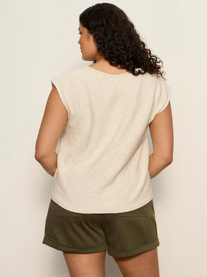 Easy Sweater Tee Collagen Extended Sizing | Sanctuary Clothing