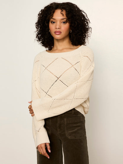 Diamond Stitch Popover Bone | Sanctuary Clothing