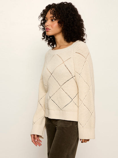 Diamond Stitch Popover Bone | Sanctuary Clothing