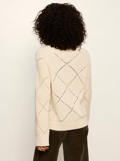 Diamond Stitch Popover Bone | Sanctuary Clothing