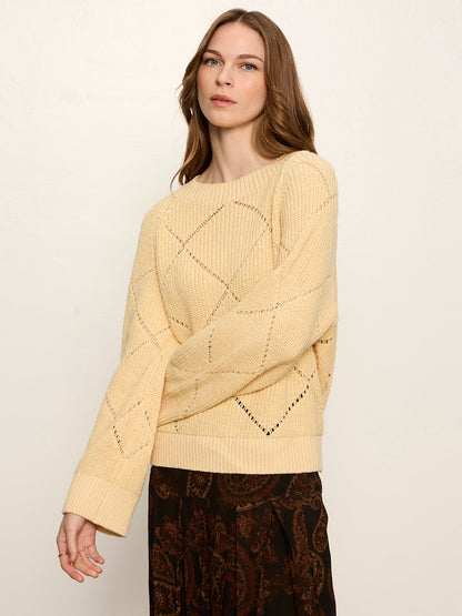 Diamond Stitch Popover Light Goldie | Sanctuary Clothing