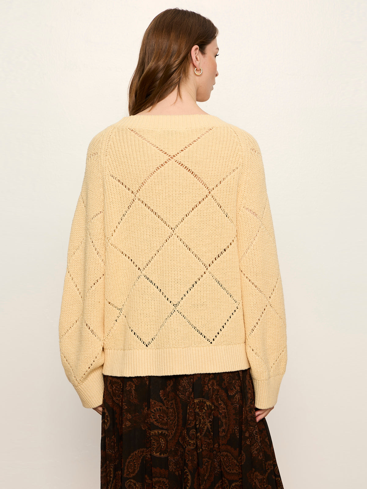 Diamond Stitch Popover Light Goldie | Sanctuary Clothing