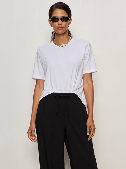 TUCK IT UNDER TEE WHITE | Sanctuary Clothing