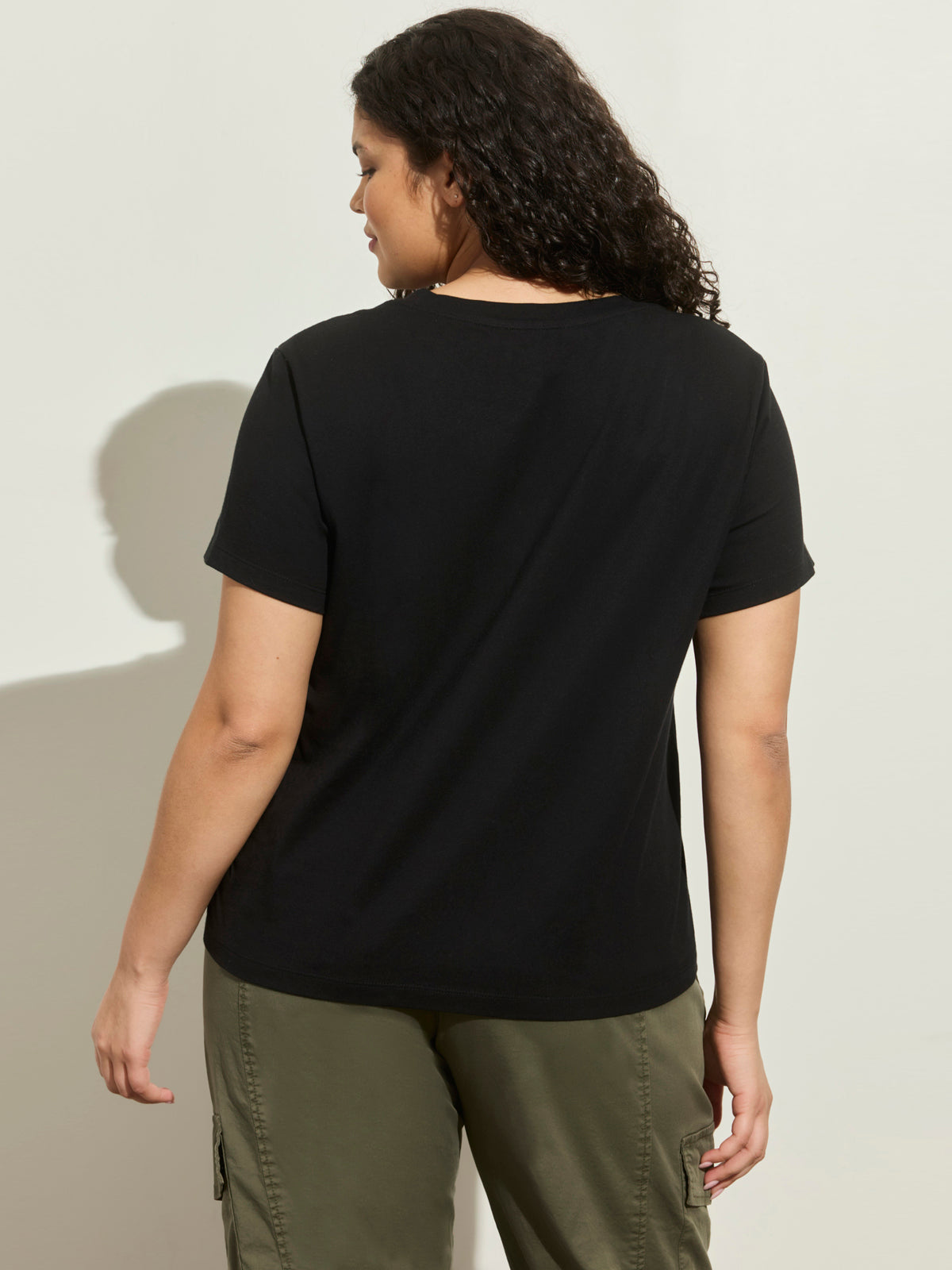 LACE UP TIMELESS TEE BLACK | Sanctuary Clothing