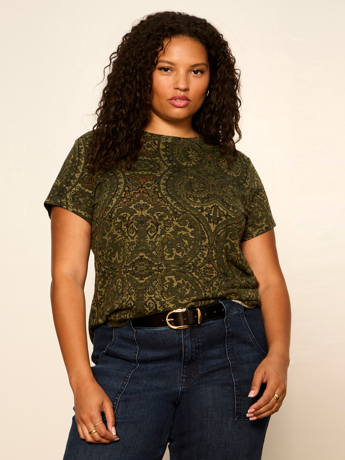 THE PERFECT TEE MIDNIGHT MOSS | Sanctuary Clothing