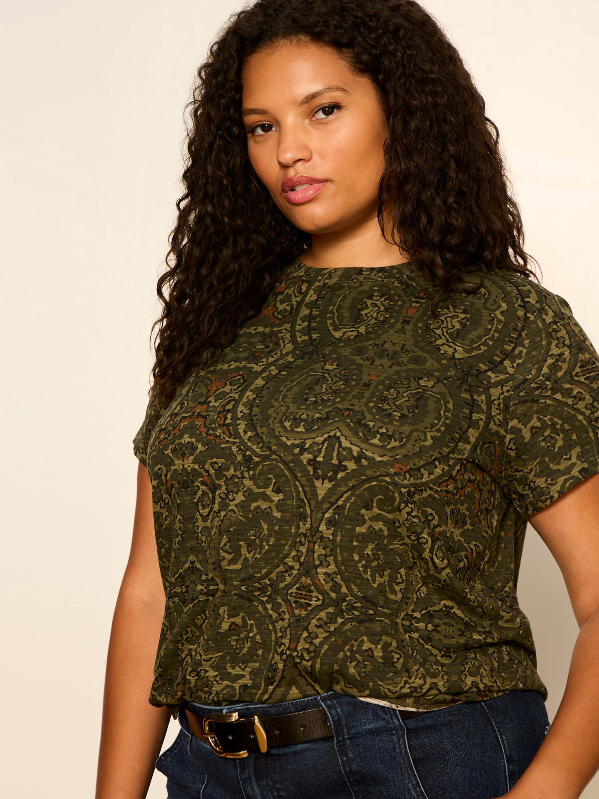 THE PERFECT TEE MIDNIGHT MOSS | Sanctuary Clothing