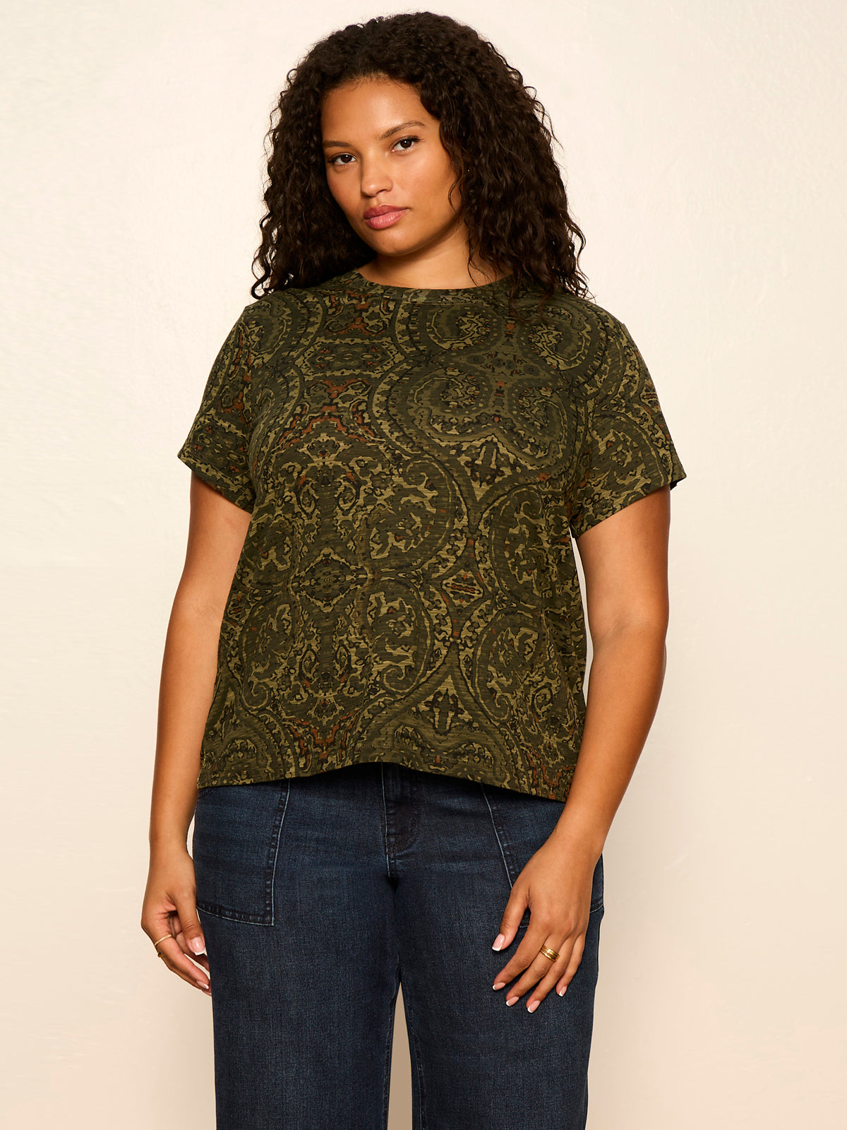 THE PERFECT TEE MIDNIGHT MOSS | Sanctuary Clothing