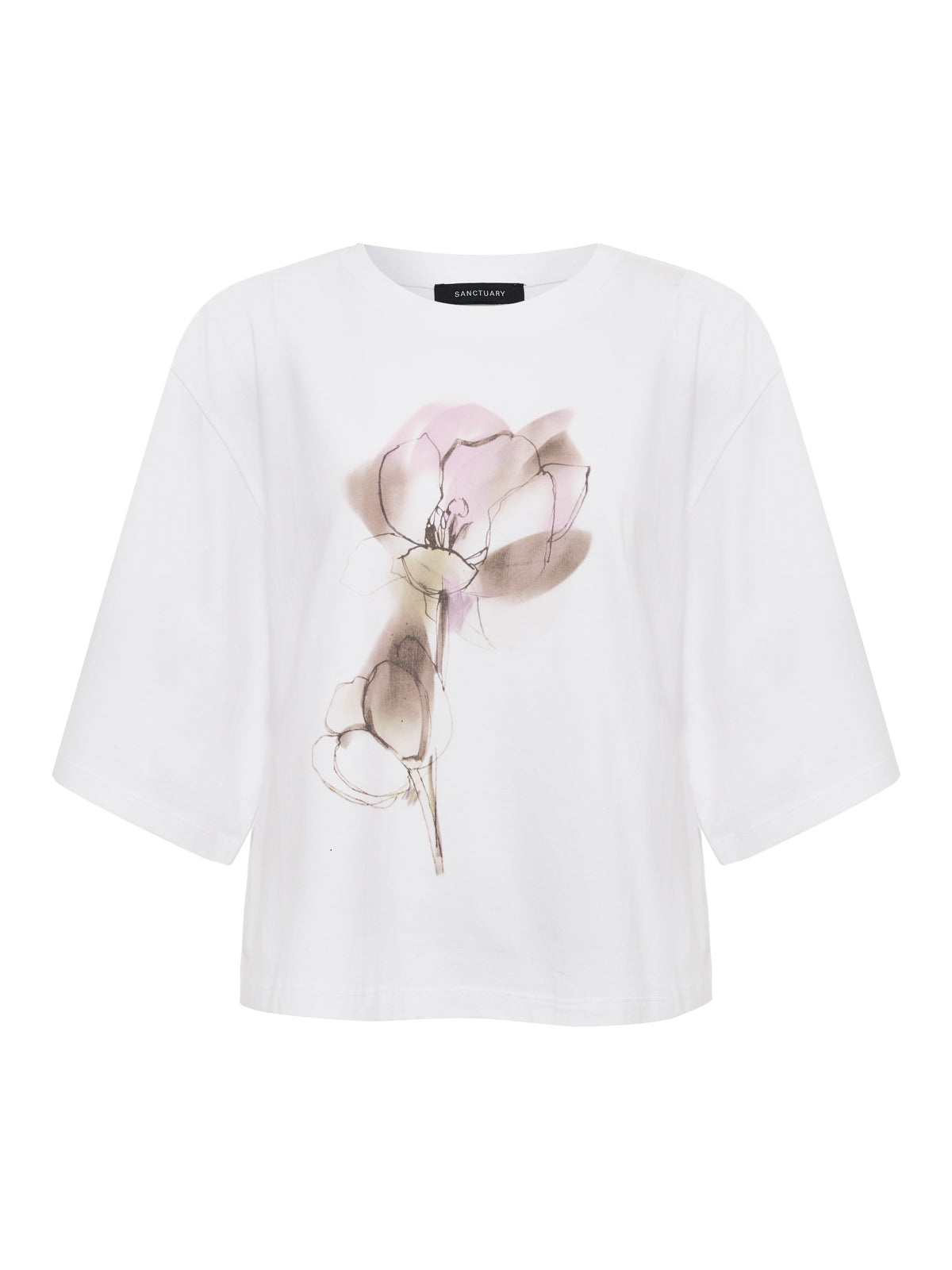 BELLE ARTIST TEE WILDLINE BLOOMS | Sanctuary Clothing