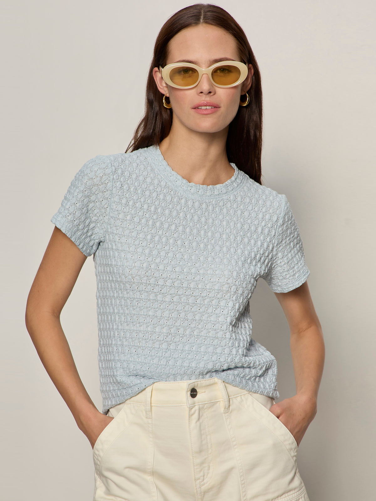PUCKER UP PERFECT TEE BLUE AURA | Sanctuary Clothing