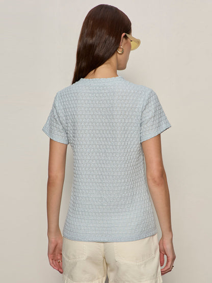 PUCKER UP PERFECT TEE BLUE AURA | Sanctuary Clothing