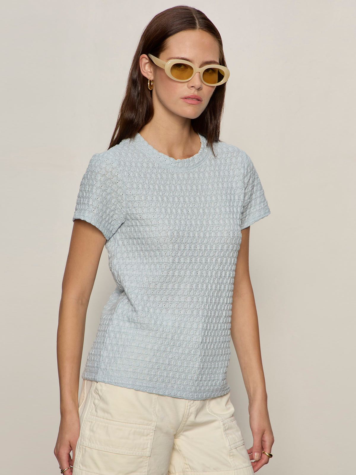 PUCKER UP PERFECT TEE BLUE AURA | Sanctuary Clothing