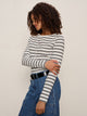 CHALK/BLACK STRIPE 9