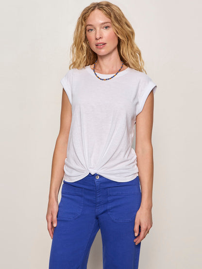 Knotted Muscle Tee White | Sanctuary Clothing