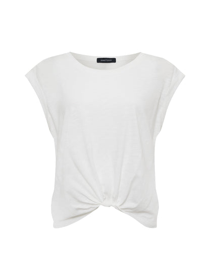 Knotted Muscle Tee White | Sanctuary Clothing