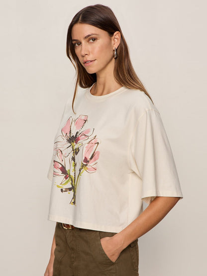 BELLE ARTIST TEE FLEUR | Sanctuary Clothing
