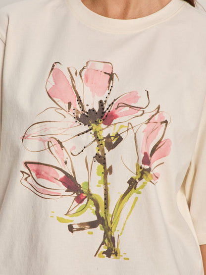 BELLE ARTIST TEE FLEUR | Sanctuary Clothing