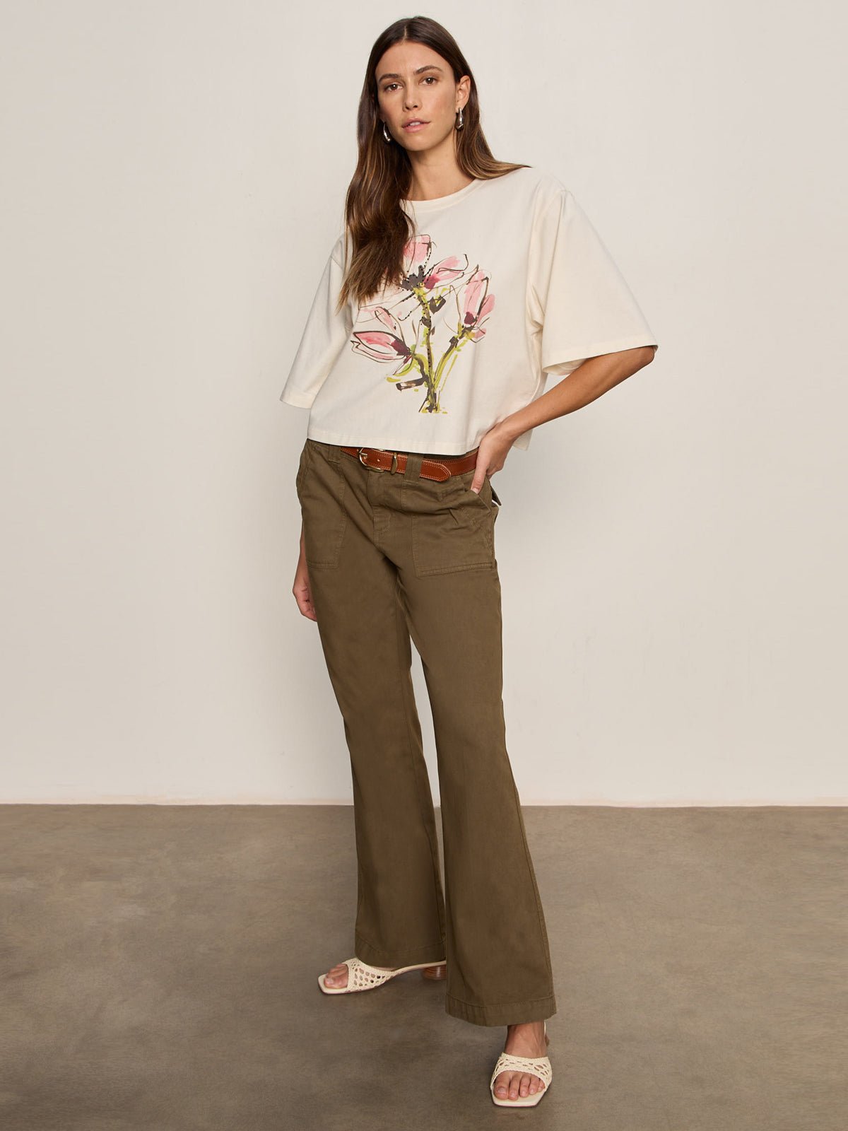 BELLE ARTIST TEE FLEUR | Sanctuary Clothing