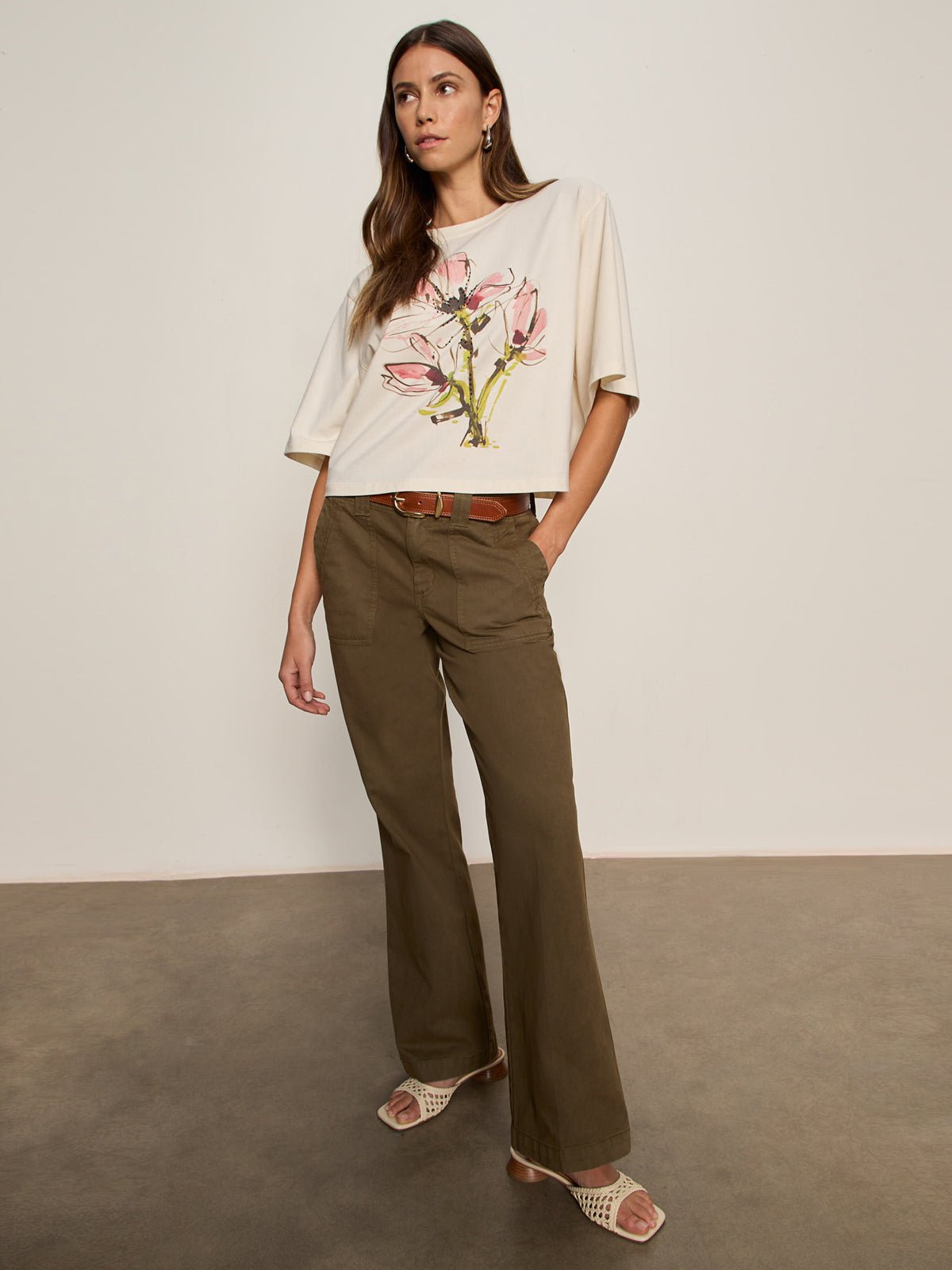 BELLE ARTIST TEE FLEUR | Sanctuary Clothing