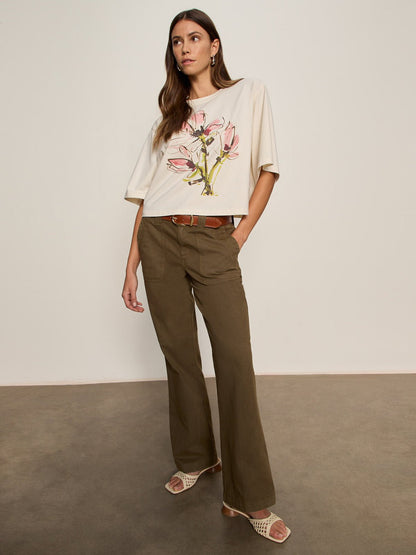 BELLE ARTIST TEE FLEUR | Sanctuary Clothing