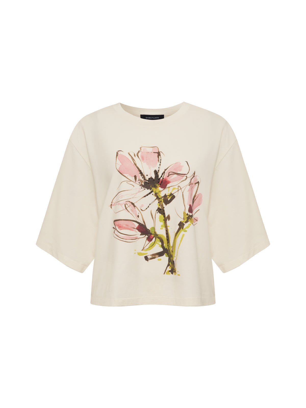 BELLE ARTIST TEE FLEUR | Sanctuary Clothing