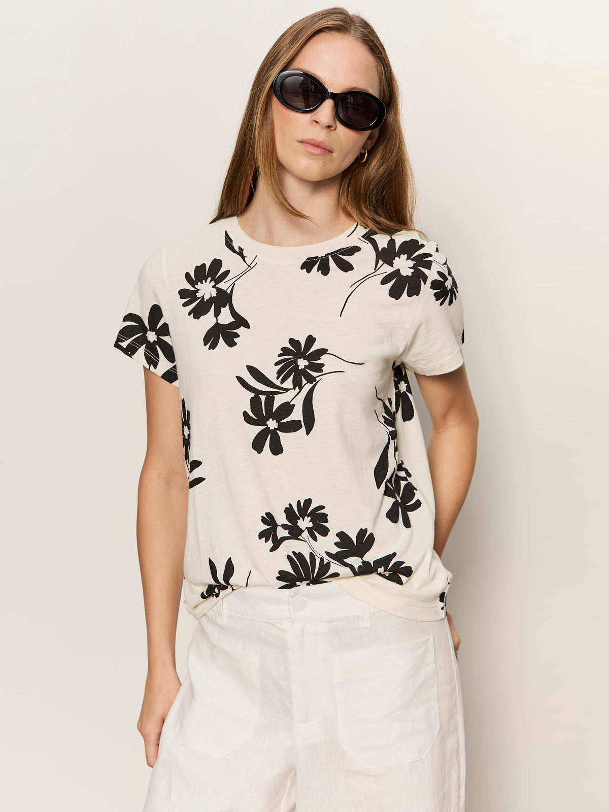 THE PERFECT TEE CHALK BLOOM | Sanctuary Clothing