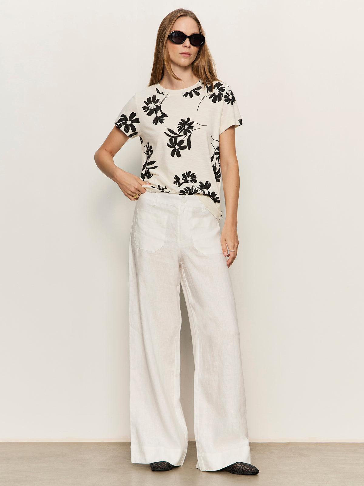 THE PERFECT TEE CHALK BLOOM | Sanctuary Clothing