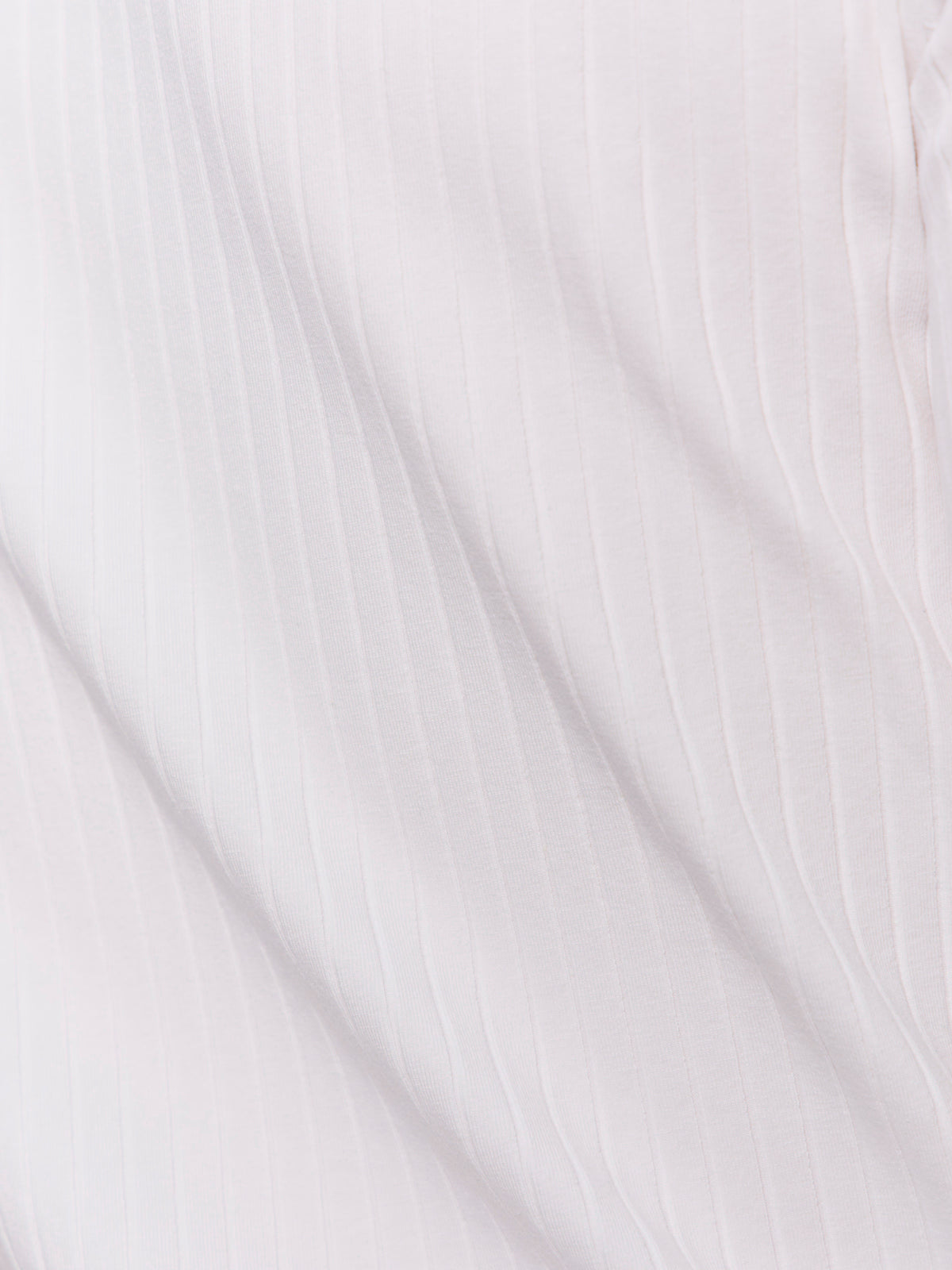 BOATNECK RIBBED TOP WHITE | Sanctuary Clothing