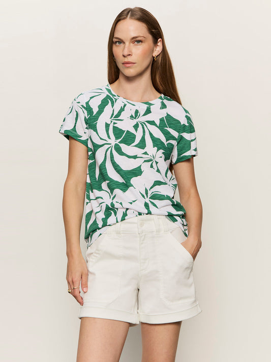 THE PERFECT TEE GREEN INKED IMPRESSIONS | Sanctuary Clothing