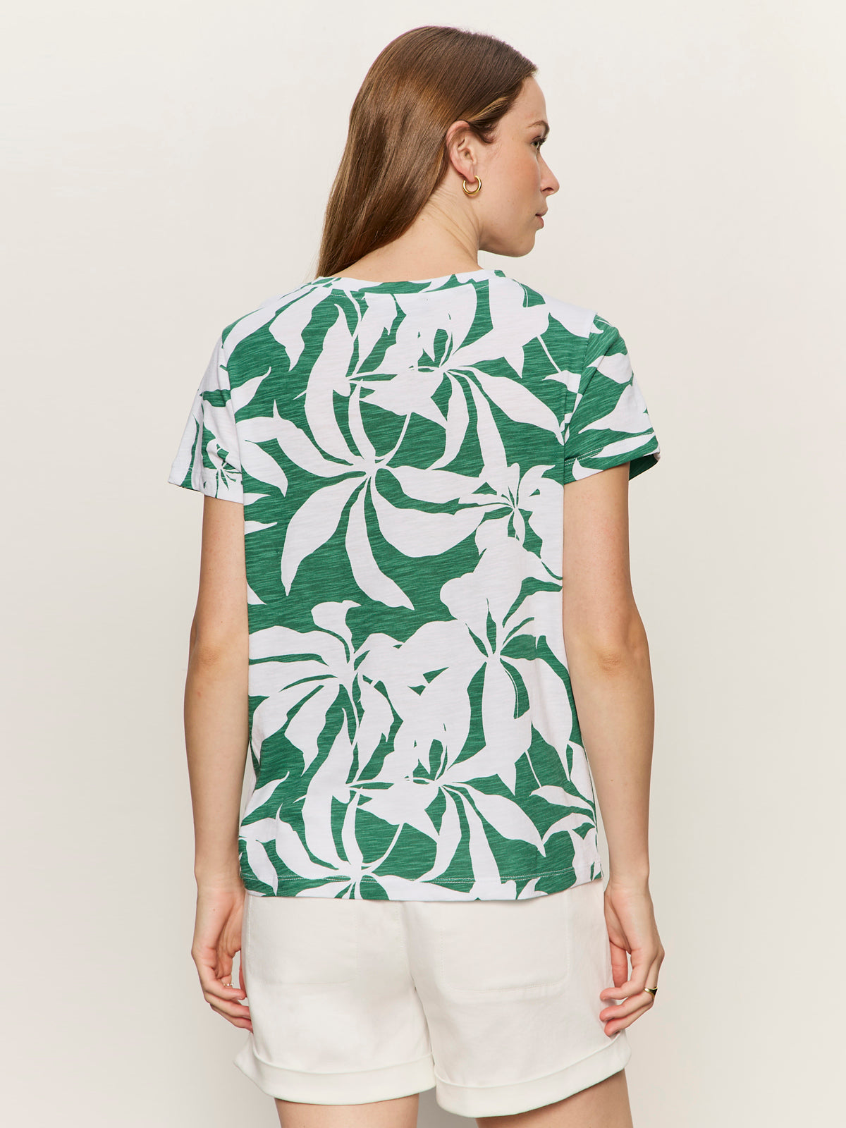 THE PERFECT TEE GREEN INKED IMPRESSIONS | Sanctuary Clothing