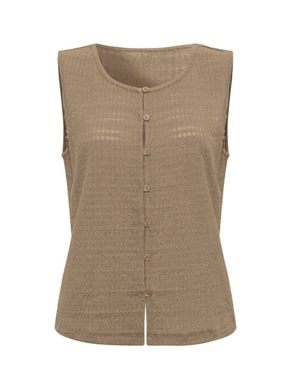 TEXTURED VACATION SHELL COVERT GREEN | Sanctuary Clothing
