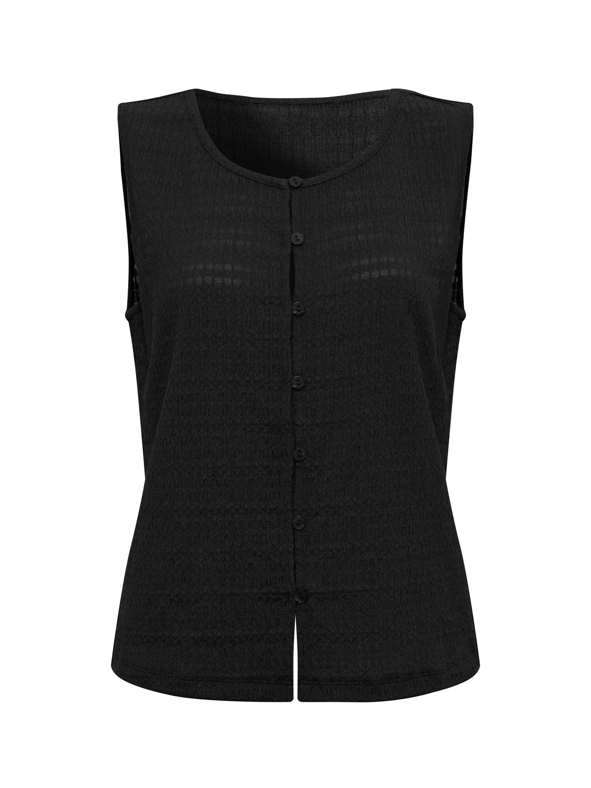 TEXTURED VACATION SHELL BLACK | Sanctuary Clothing
