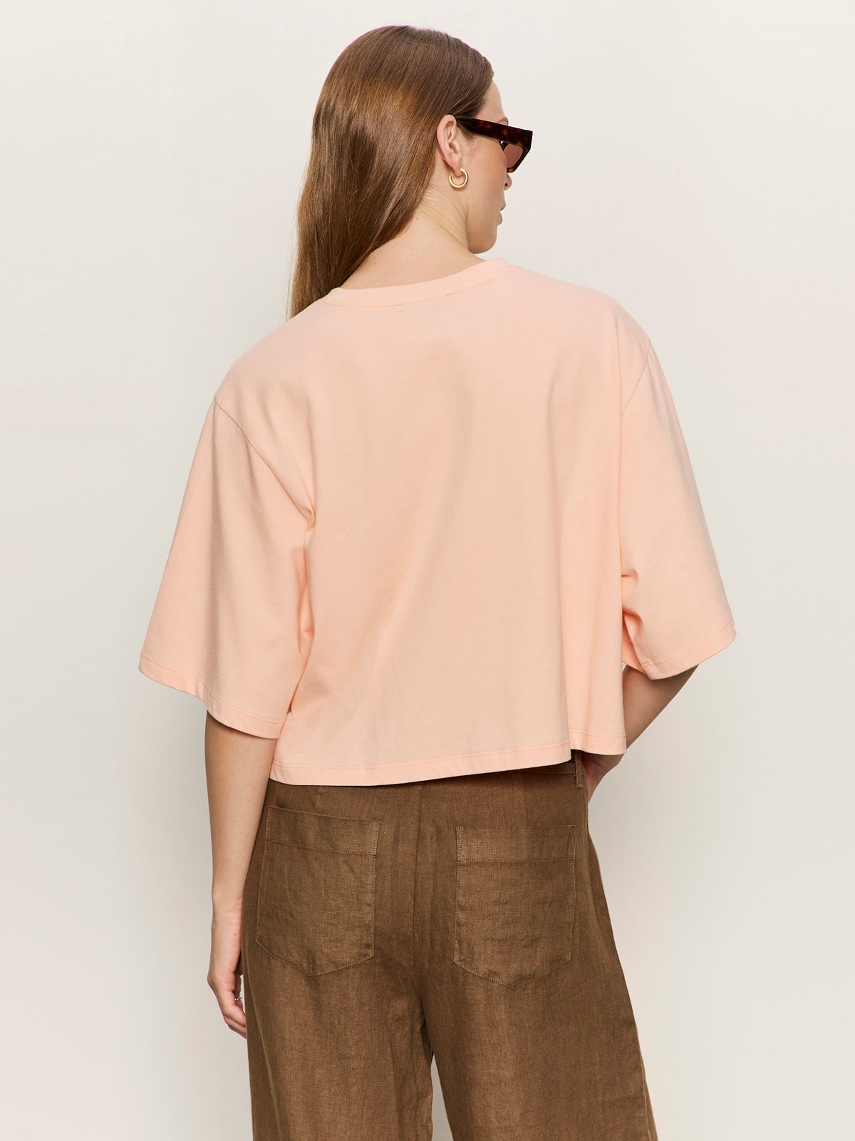 BELLE TEE WASHED SALMON | Sanctuary Clothing
