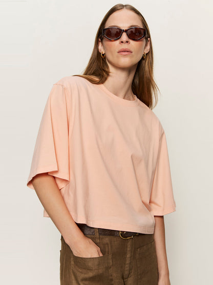 BELLE TEE WASHED SALMON | Sanctuary Clothing