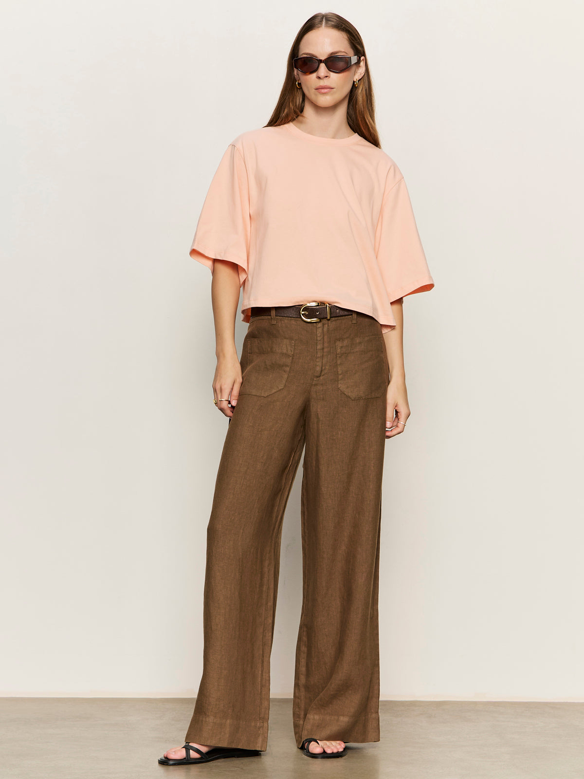 BELLE TEE WASHED SALMON | Sanctuary Clothing
