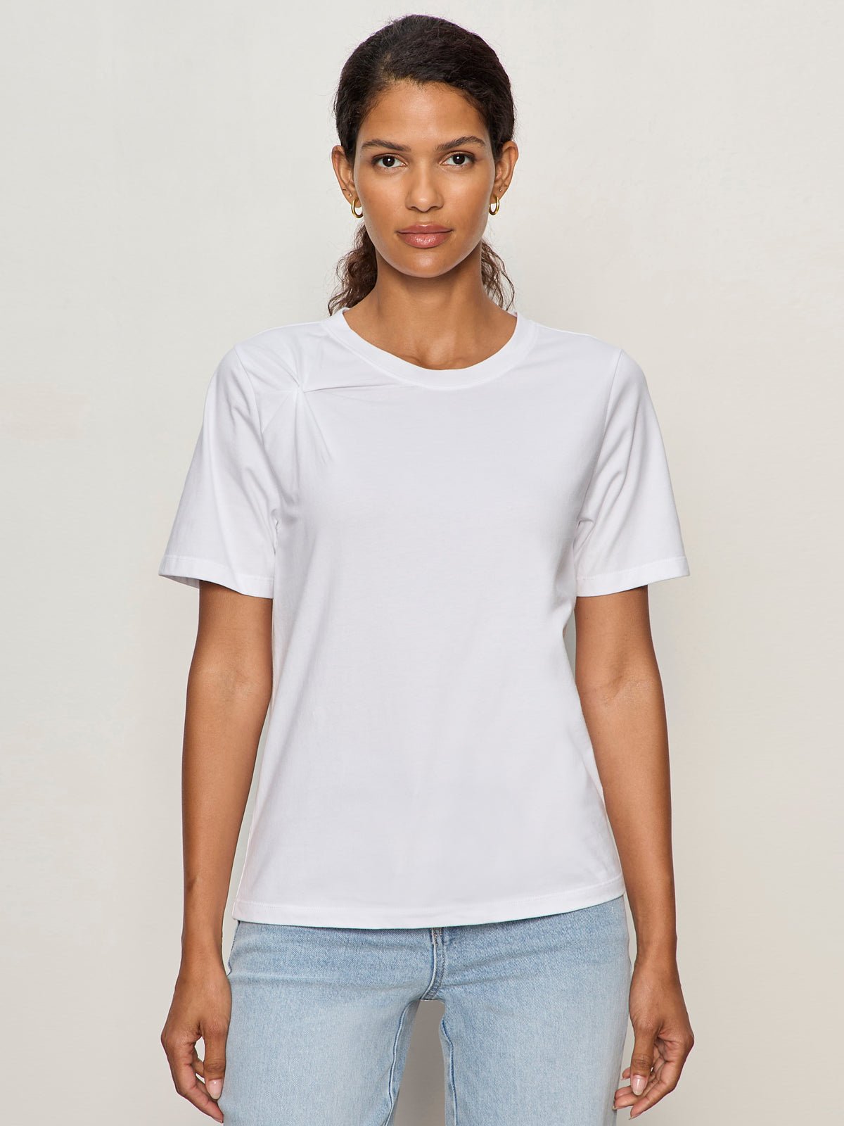 SOFT TWIST TEE WHITE | Sanctuary Clothing