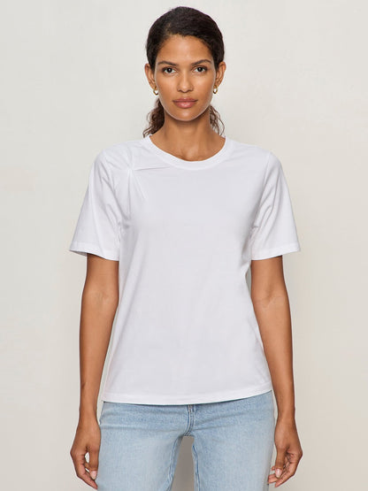 SOFT TWIST TEE WHITE | Sanctuary Clothing