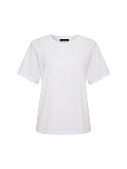SOFT TWIST TEE WHITE | Sanctuary Clothing