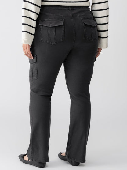 Sculpted Hayden Bootcut Standard Rise Pant Black Extended Sizing | Sanctuary Clothing