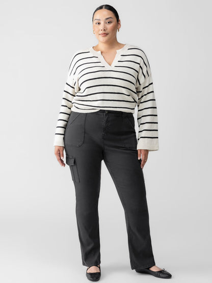 Sculpted Hayden Bootcut Standard Rise Pant Black Extended Sizing | Sanctuary Clothing