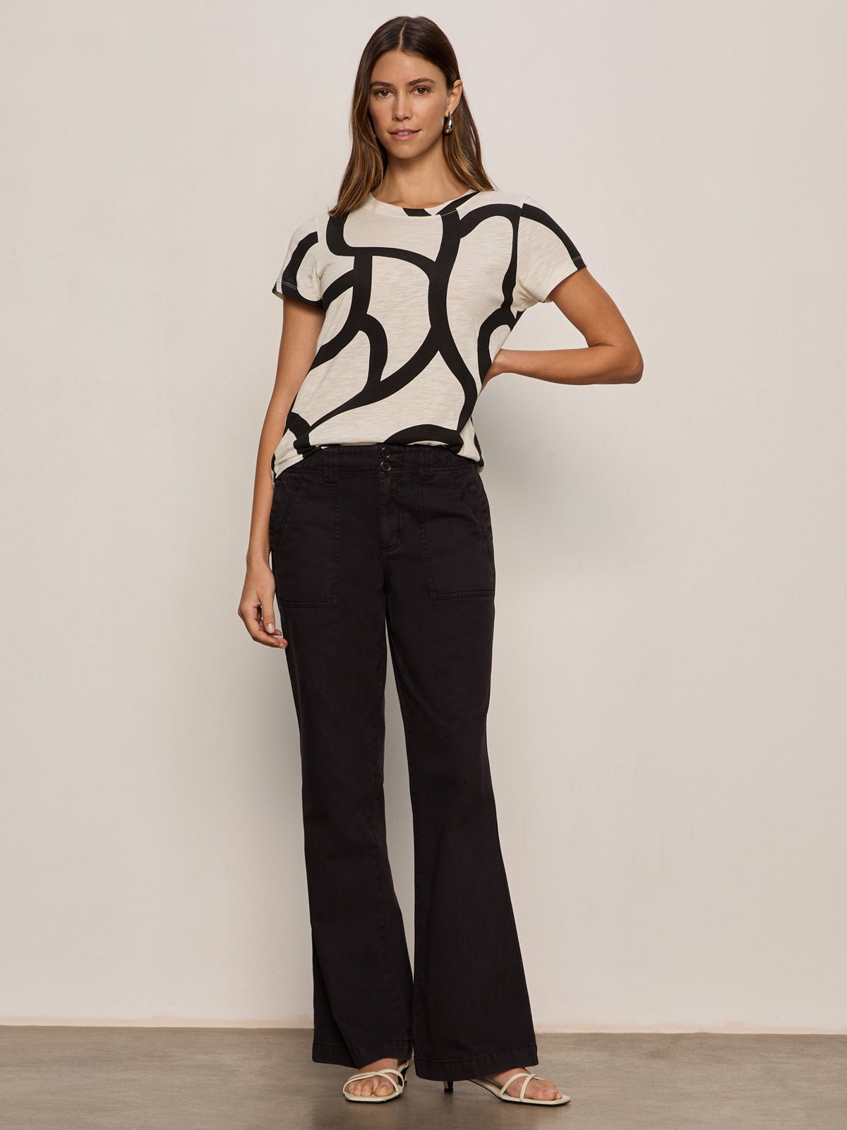 THE PERFECT TEE SALT & PEPPER | Sanctuary Clothing